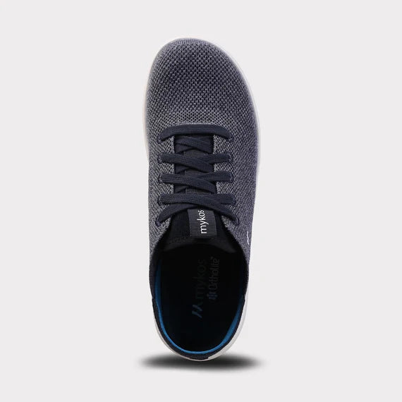 MYKOS MEN'S "WILSON" NAVY FOLD DOWN HEEL SNEAKER MM2503