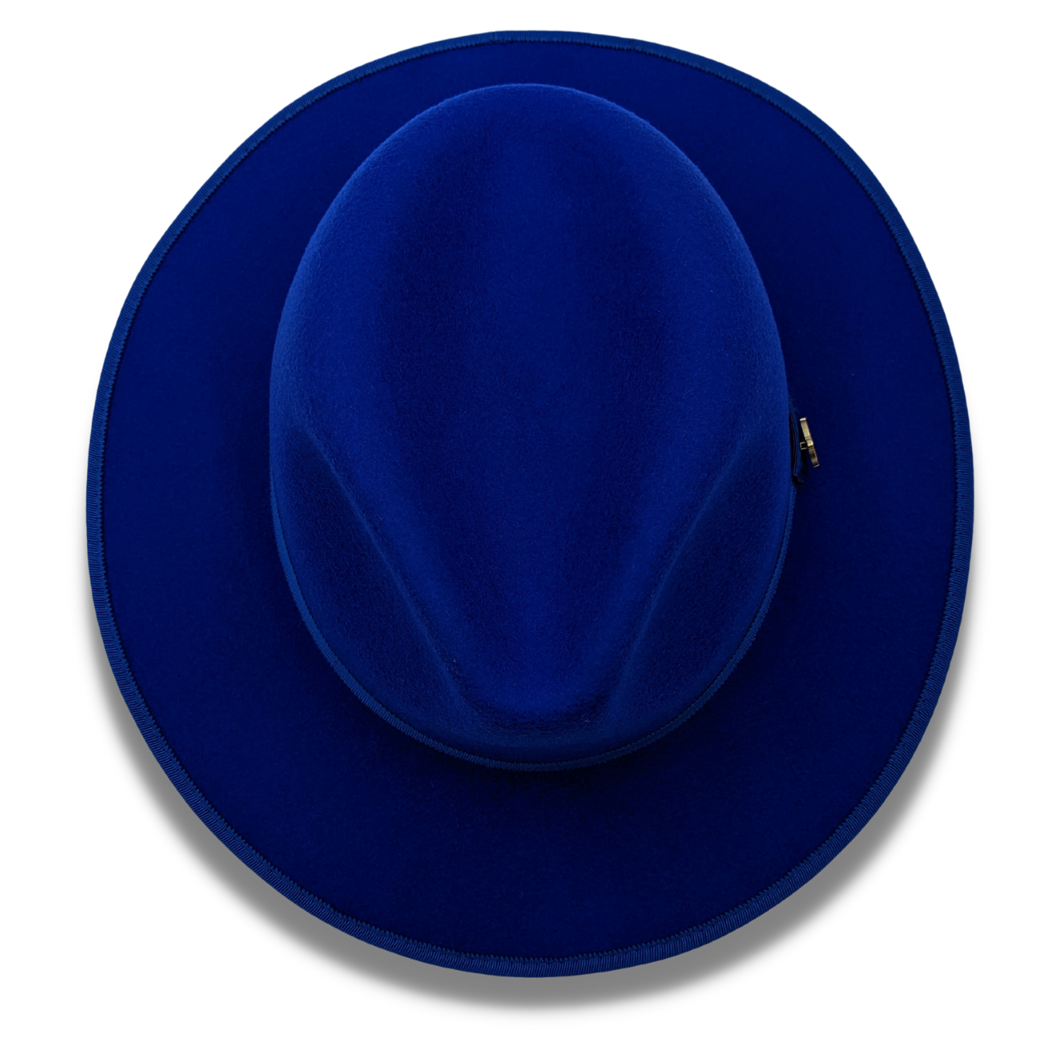 Montique ROYAL 3 1/8" Brim Red Bottom Wool Felt Dress Hat  SZ MED      H-80