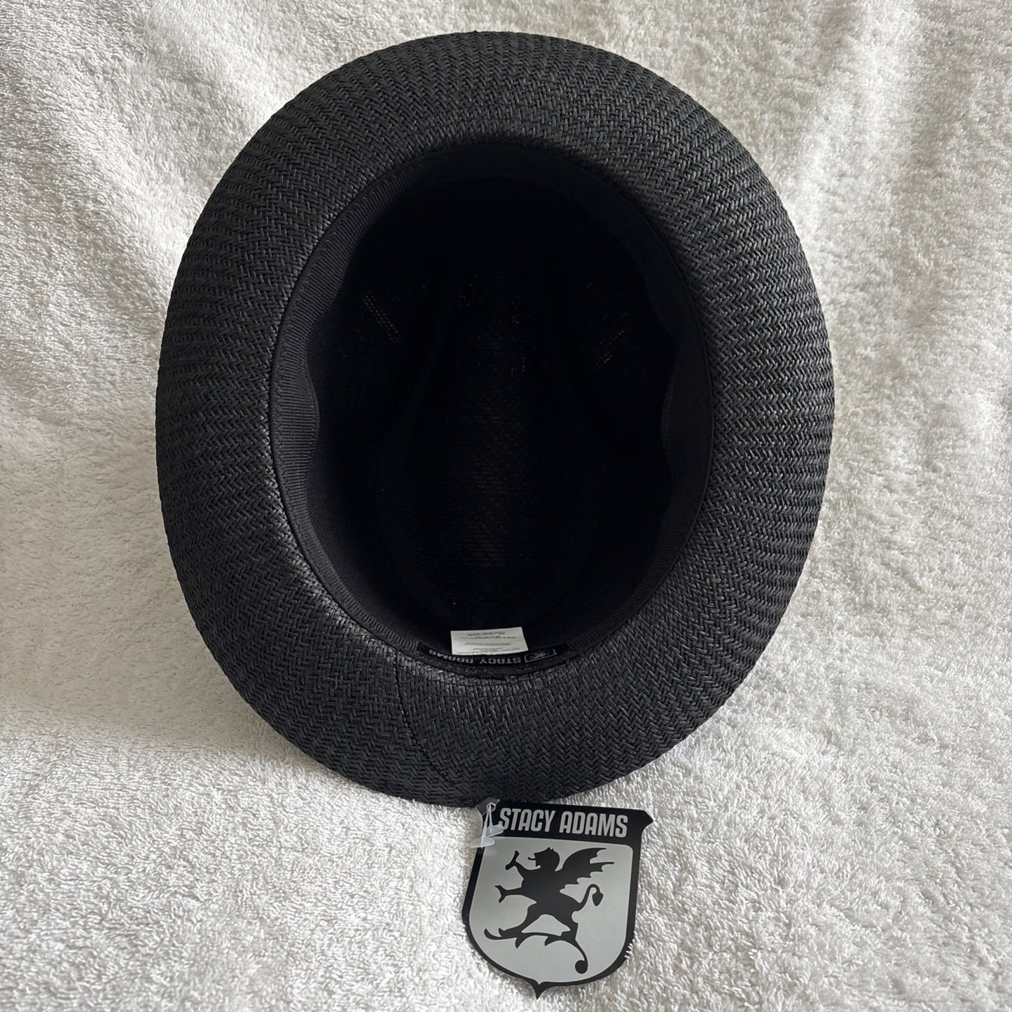 STACY ADAMS  "LUDO" FEDORA WITH A 2 1/4 IN BRIM SIZE LARGE 7 1/4 STA 11983