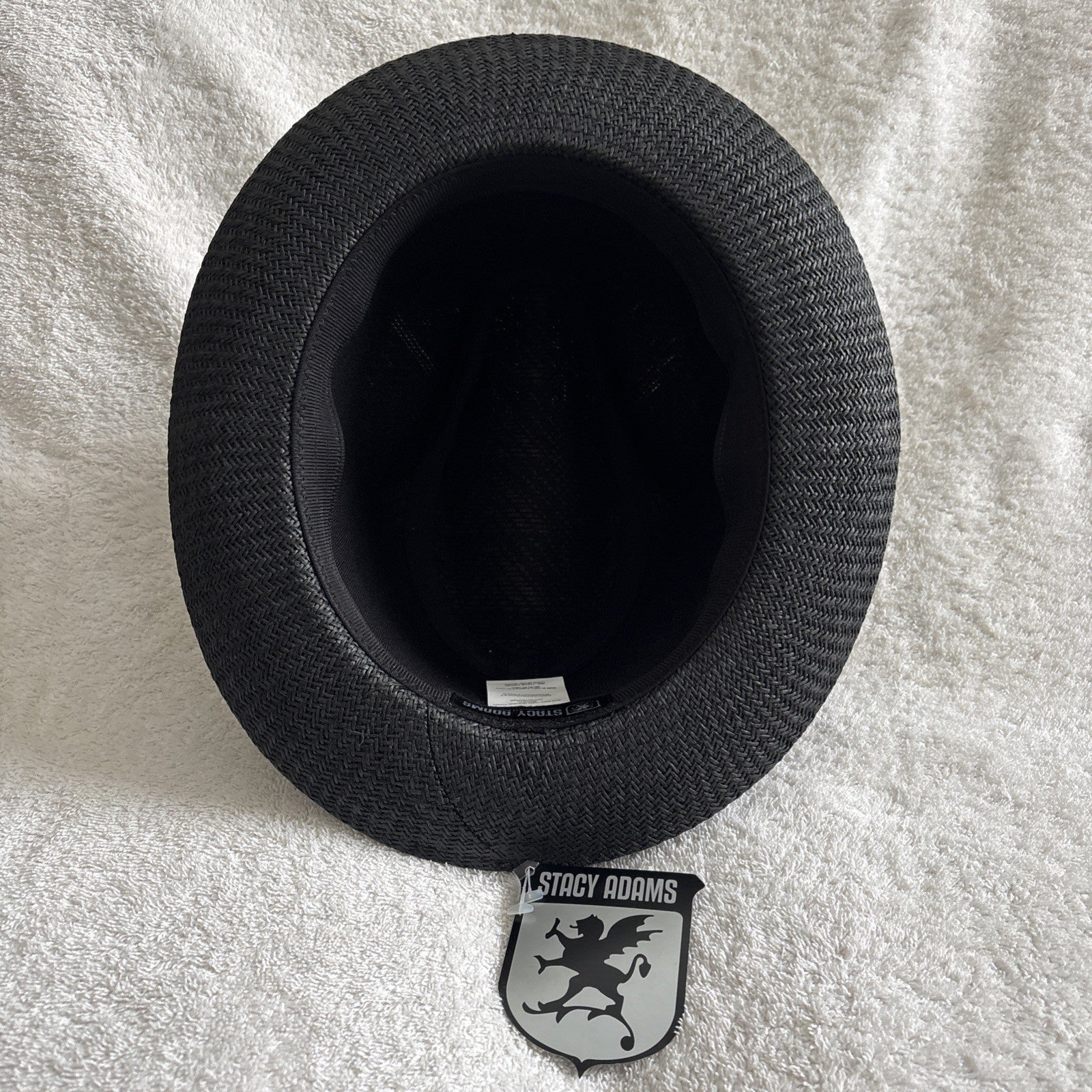 STACY ADAMS  "LUDO" FEDORA WITH A 2 1/4 IN BRIM SIZE LARGE 7 1/4 STA 11983