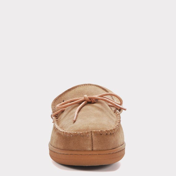 MYKOS THEO MEN'S SLIP -ON MOCCASIN CHESTNUT SZ 9  WIDE           MM 2557