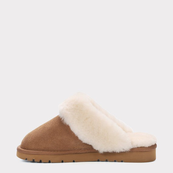 MYKOS Lia Women's  CHESTNUTSlip-On Scuff Slipper  SIZE 11  MW  2556