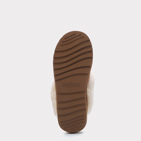 MYKOS Lia Women's  CHESTNUTSlip-On Scuff Slipper  SIZE 11  MW  2556