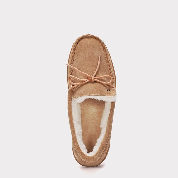 MYKOS THEO MEN'S SLIP -ON MOCCASIN CHESTNUT SZ 8. MM 2557