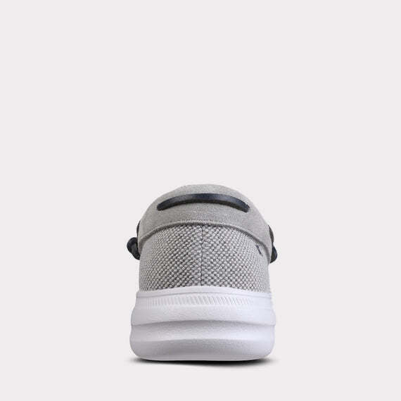 MYKOS  Calvin Men's  GREY Slip-On BOAT Shoe 10 MED               Style: MM2523