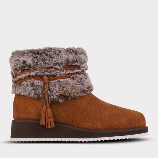 MYKOS Bailee Women's Zip-Up Wedge Boot (1.5")   HICKORY  SZ 6             2530