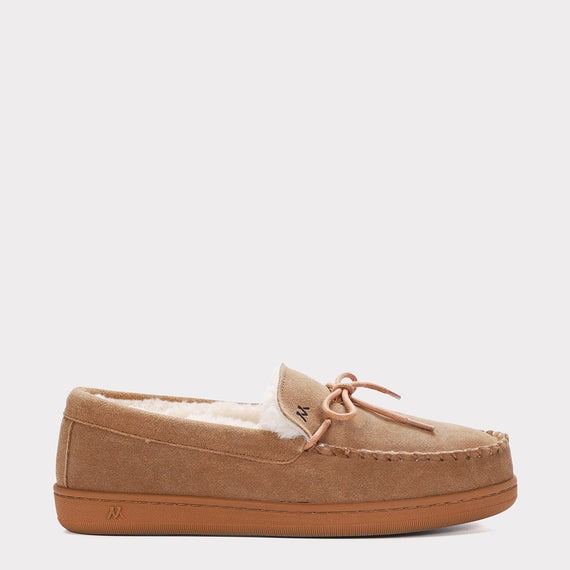MYKOS THEO MEN'S SLIP -ON MOCCASIN CHESTNUT SZ 9  WIDE           MM 2557