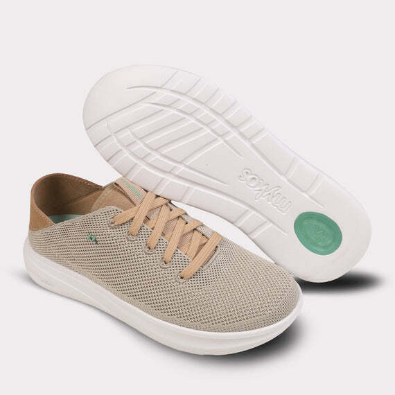 MYKOS MEN'S "WILSON"  BEIGE SNEAKER  WITH FOLD DOWN HEEL 10.5 MED      MM2503