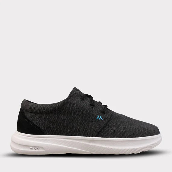The MYKOS EMERSON MEN'S BLA CK LACE UP SNEAKER      Style: MM2504
