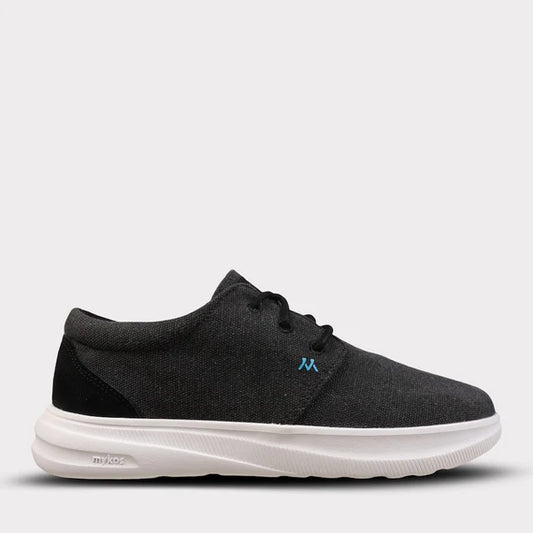 The MYKOS EMERSON MEN'S BLA CK LACE UP SNEAKER      Style: MM2504