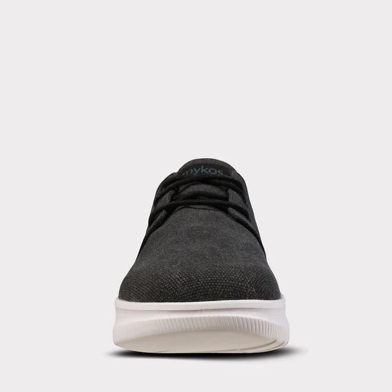 The MYKOS EMERSON MEN'S BLA CK LACE UP SNEAKER      Style: MM2504