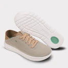 MYKOS DE HOMBRE ZAPATILLA BAJA DE TALÓN PLEGABLE BEIGE "WILSON" MM2503