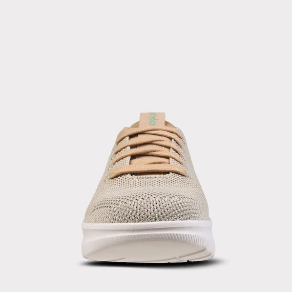 MYKOS DE HOMBRE ZAPATILLA BAJA DE TALÓN PLEGABLE BEIGE "WILSON" MM2503